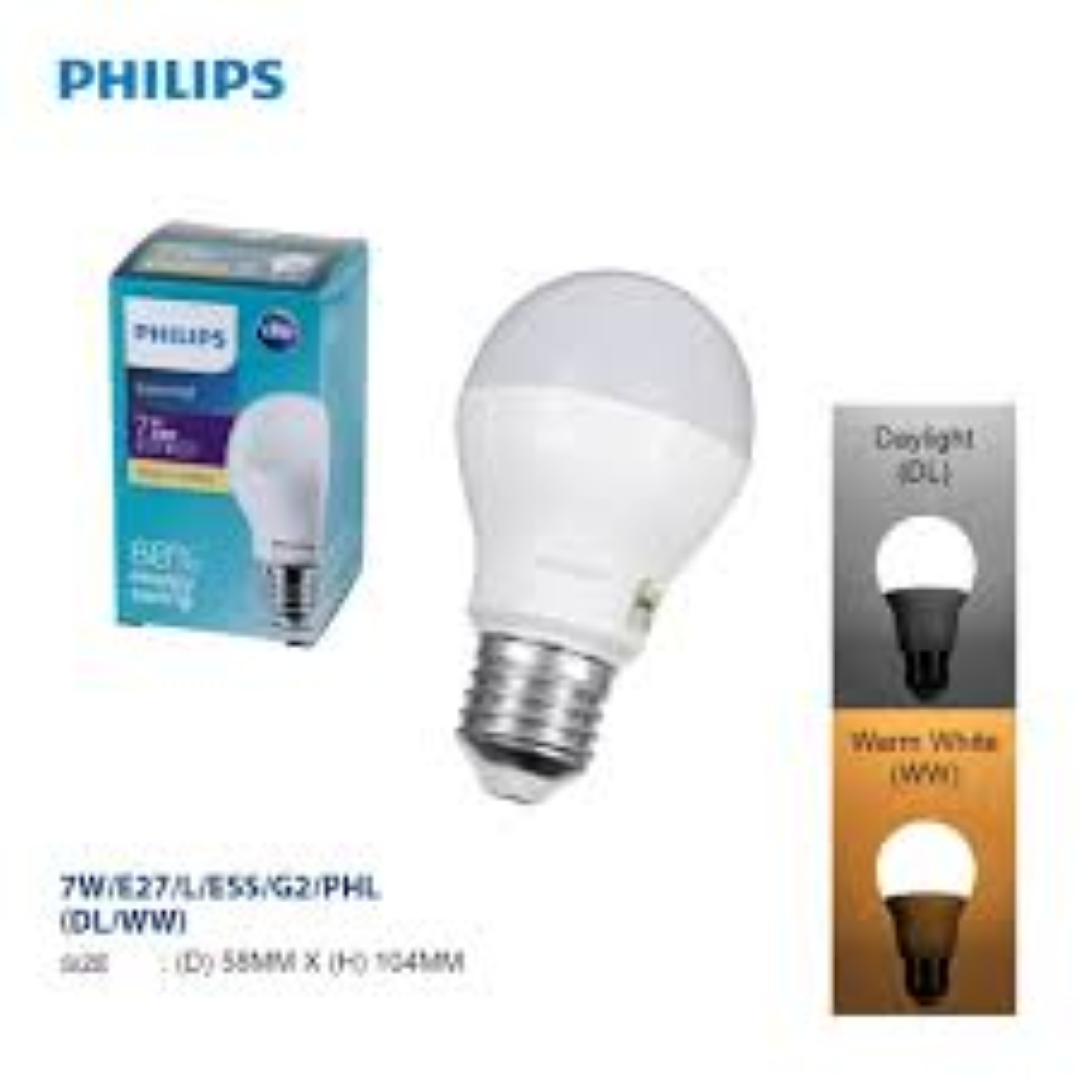 PHILIPS ESSENTIAL G2 7W E27 WW